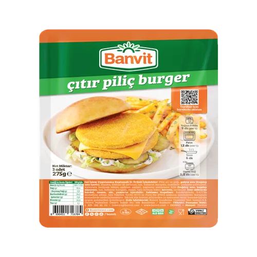 Banvit Tavuk Burger (Donuk Ürün)