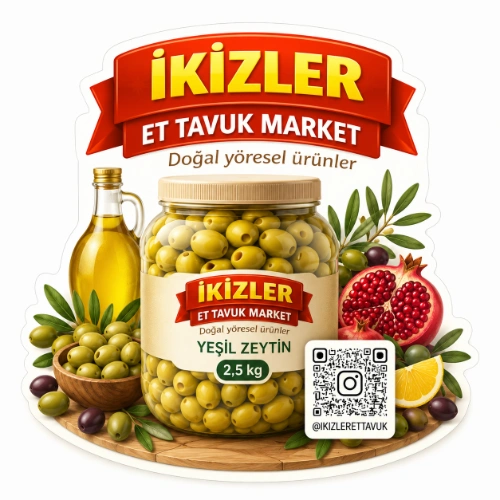 Yeşil Zeytin (2,5 kg)